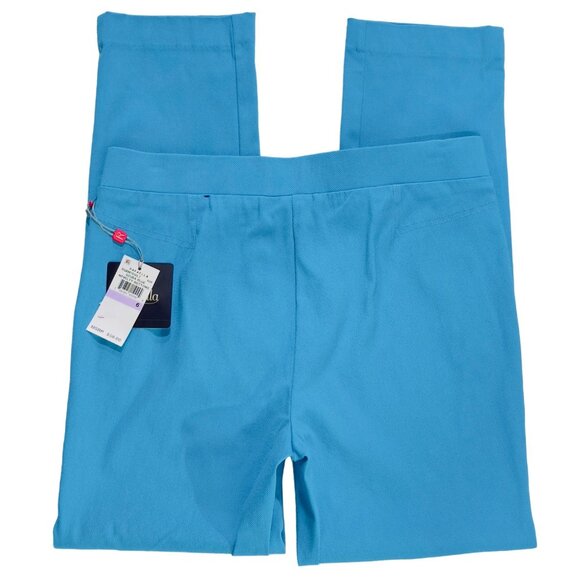 RAFAELLA Women's Comfort Fit Pants Blue Size 6 - Picture 12 of 12